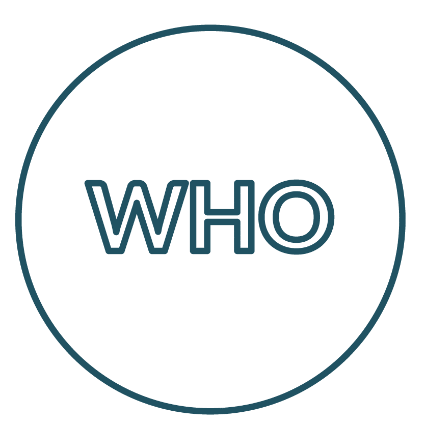 This is an icon representing WHO - the World Health Organization.