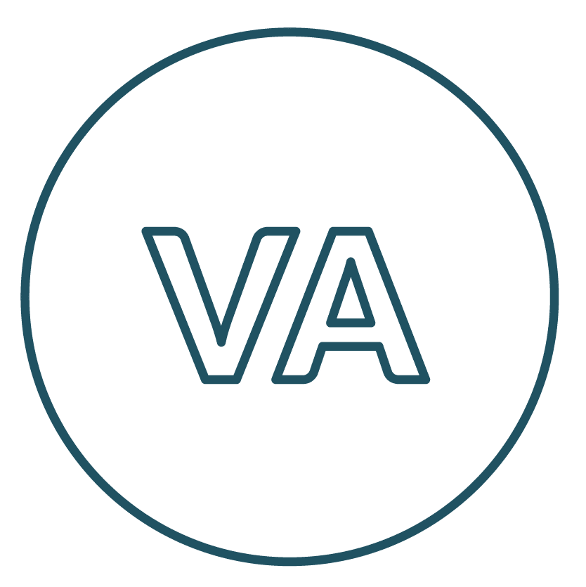 This is an icon displaying VA Benefits.