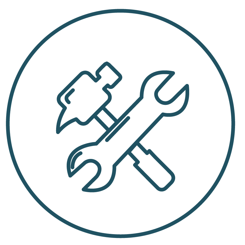 This is an icon representing the carpentry occupation.