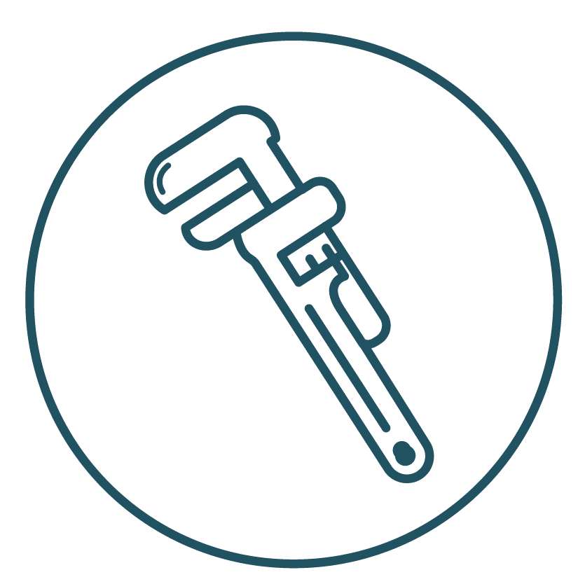 This is an icon representing a plumber.