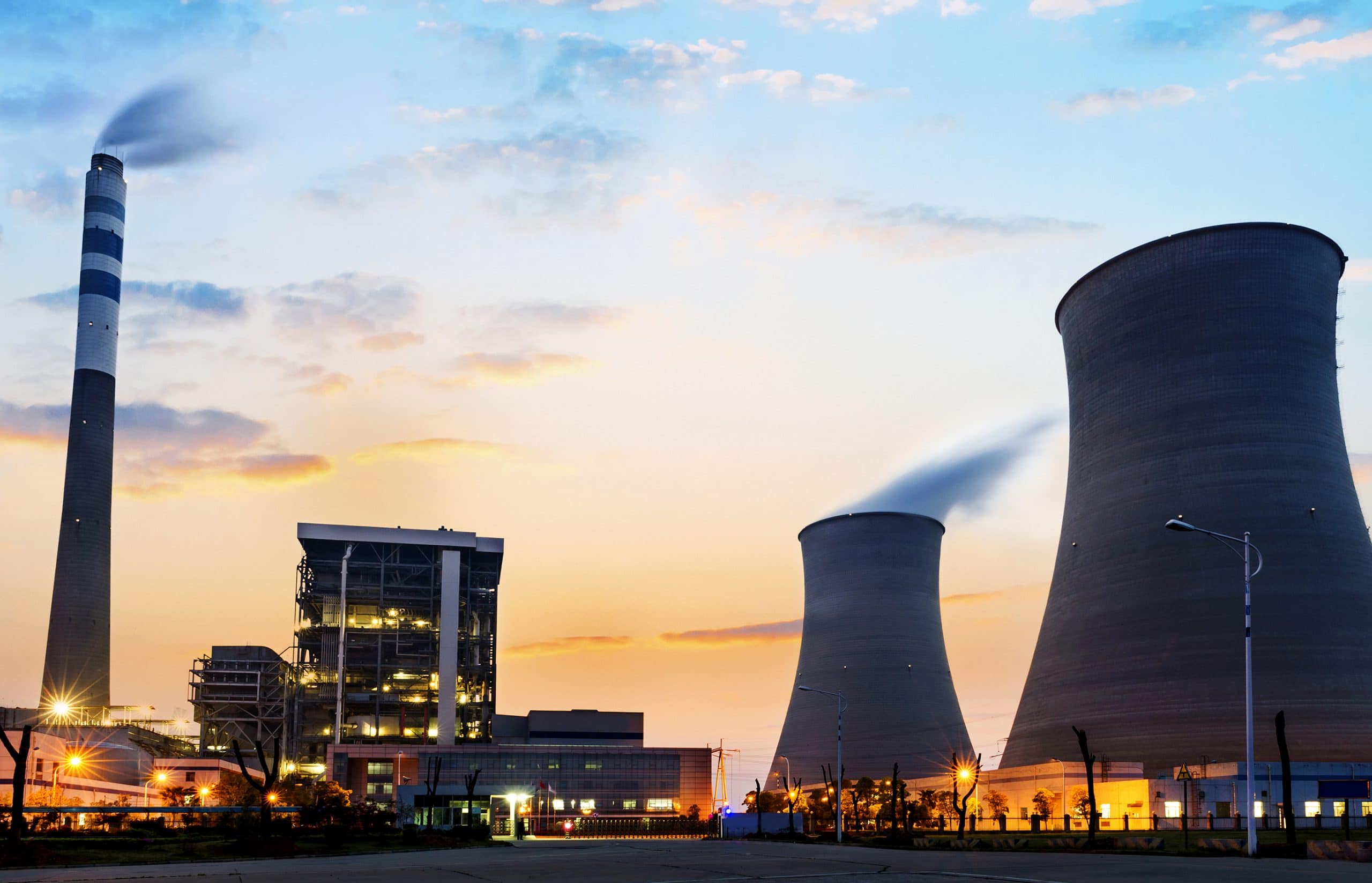 This is an image representing power plants.