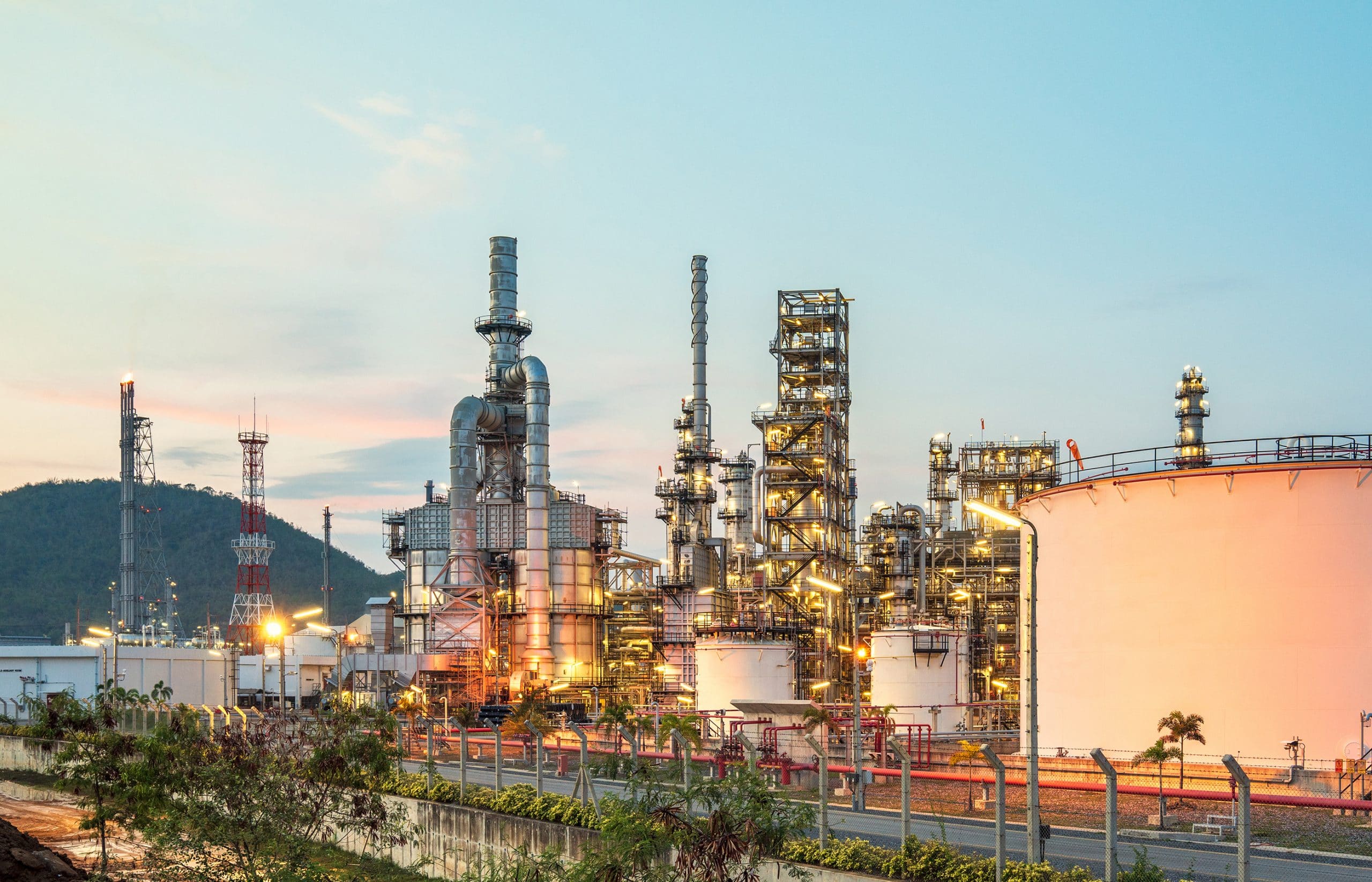 This is an image representing the refinery industry.