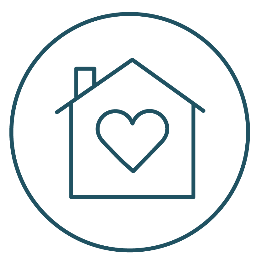 This is an image representing caring for a patient at their home.