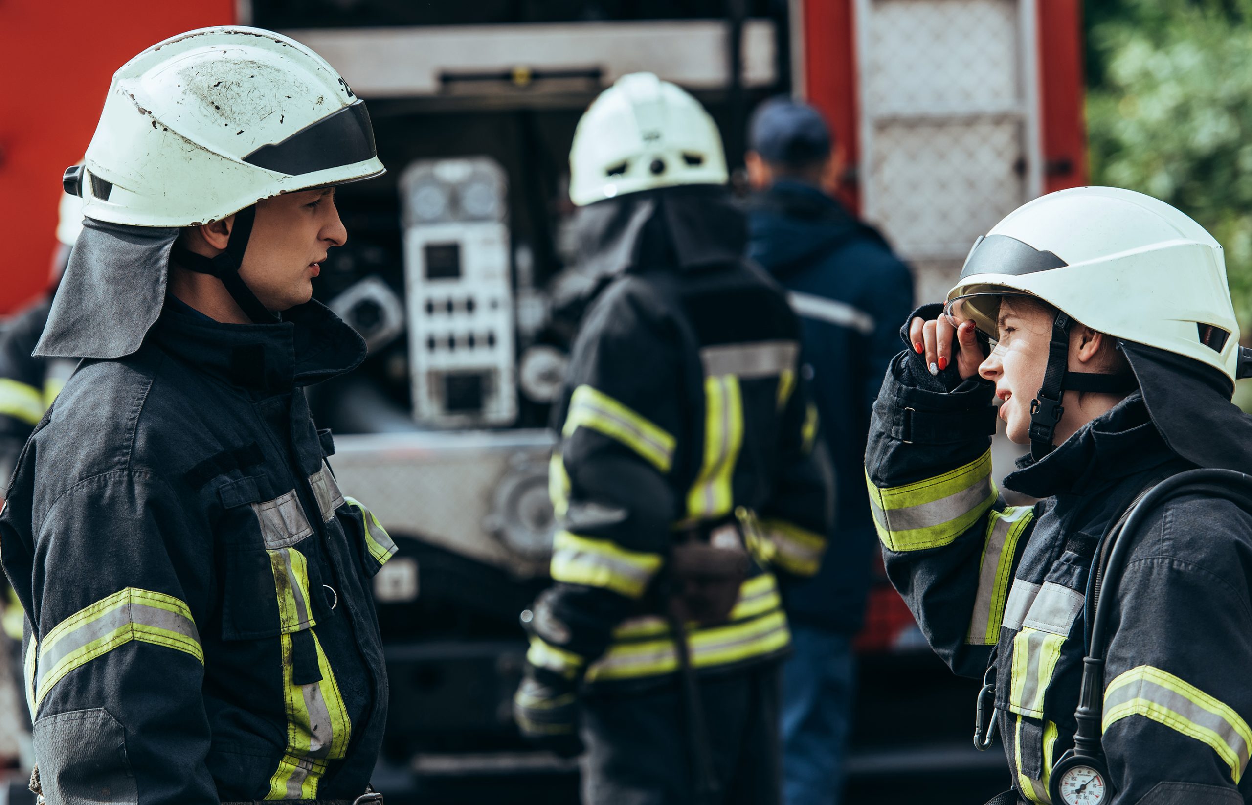 This is an icon representing firefighters.