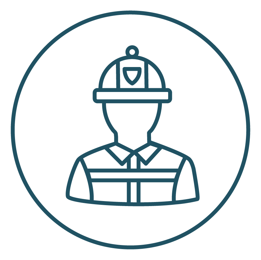 This is an image representing a firefighter.