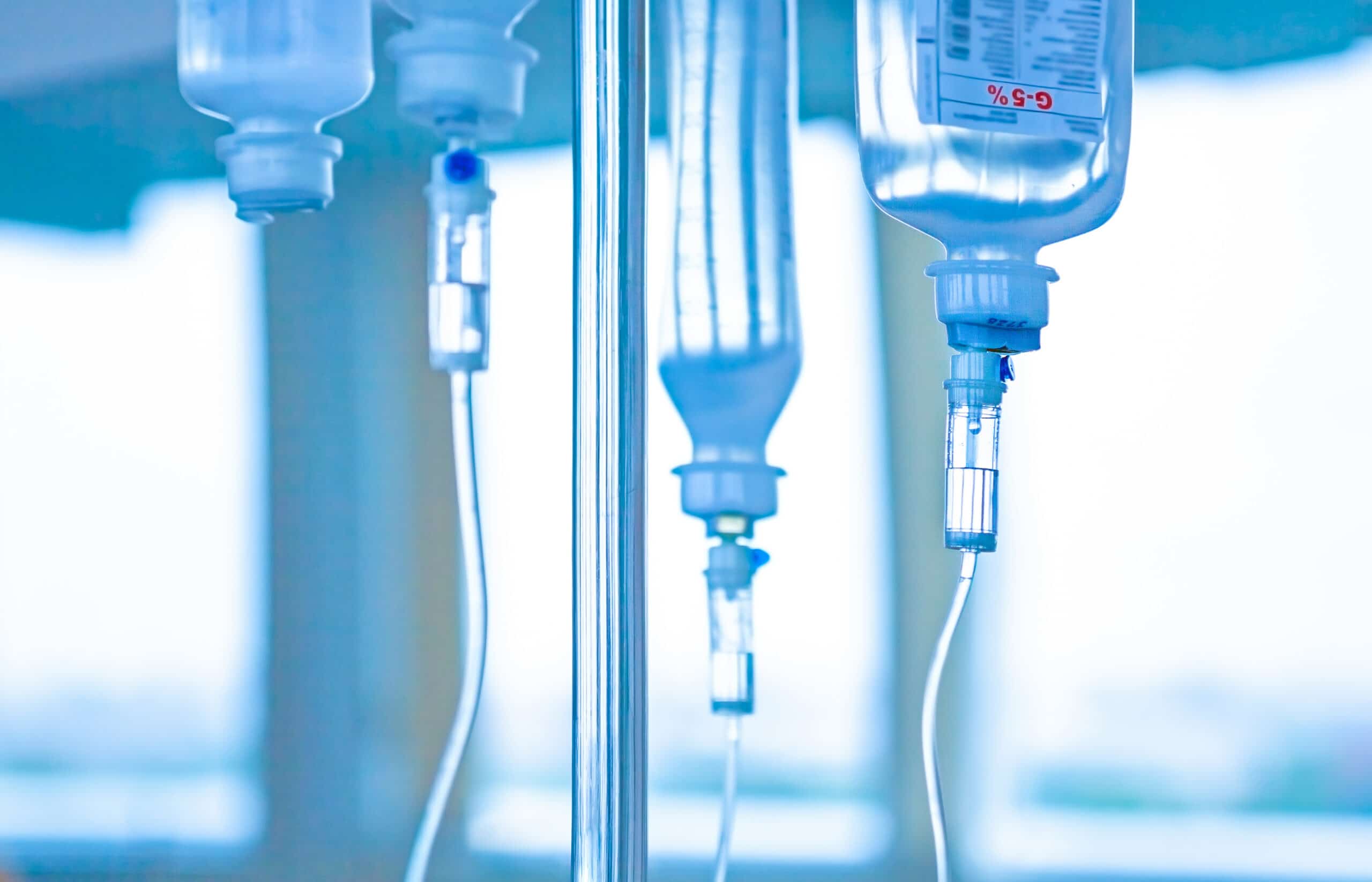 This is an image of chemotherapy treatments.