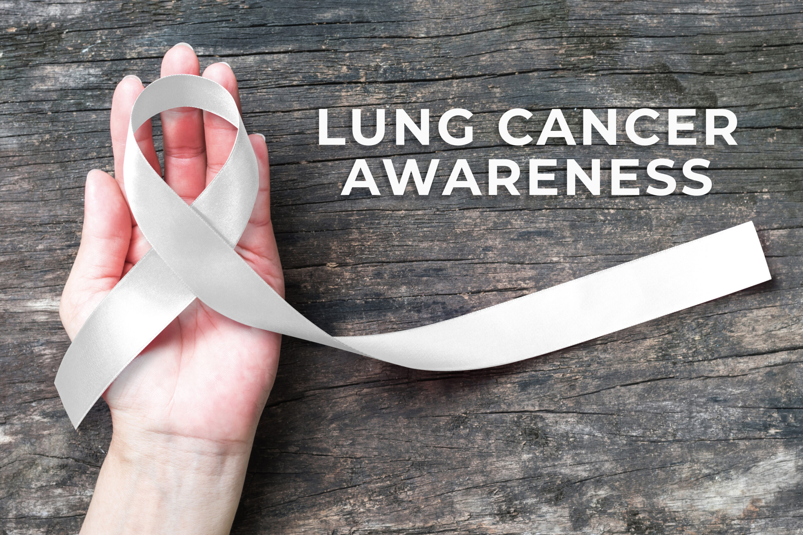 Lung Cancer Awareness Ribbon with Donation options